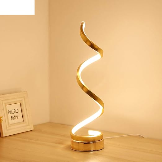 Lampada Da Scrivania Led Curvospirale Di Occhio Cura