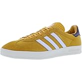 adidas Gazelle Indoor Mens Shoes Size 11, Color: Preloved Yellow/Cloud White/Dark Blue-Yellow
