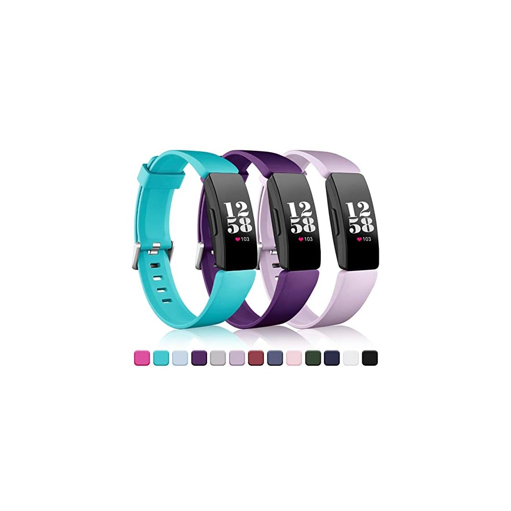 Wepro Bands Replacement Compatible with Fitbit Inspire HR/Inspire