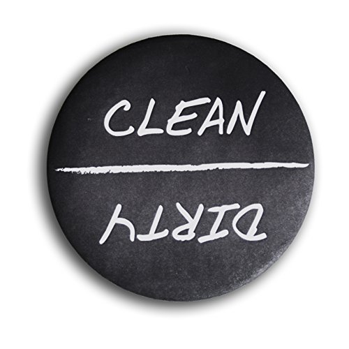 Home advantage - clean dirty dishwasher magnet sign, 3&…