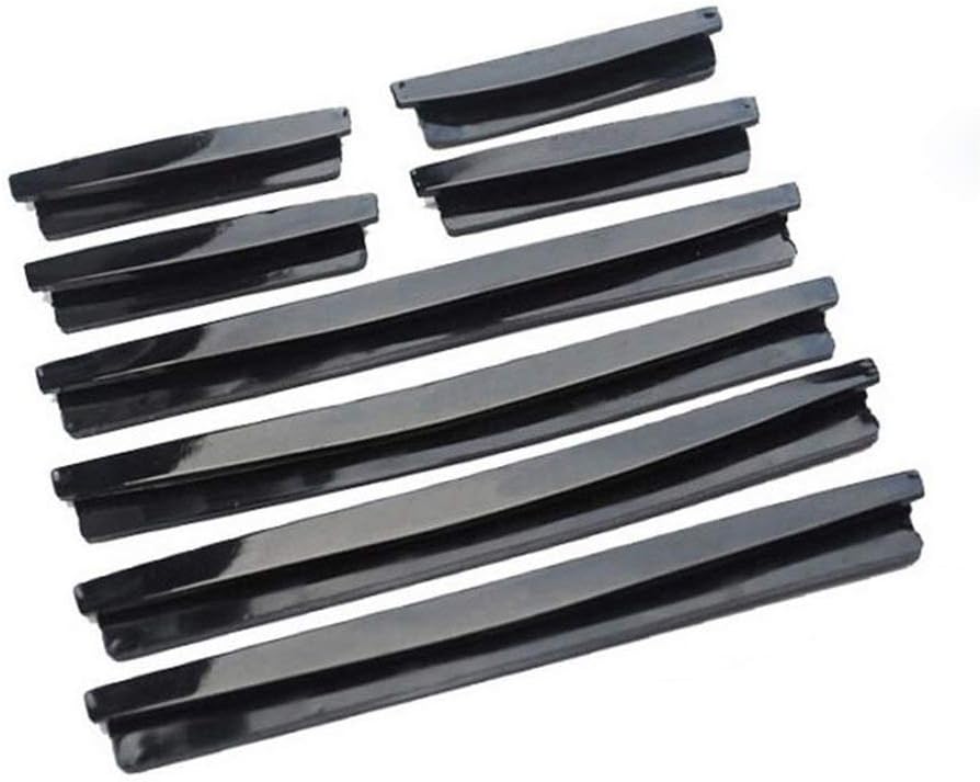EKIND Self Adhesive Car Side Door Guard Edge Protector Fit for Most Car (8 pcs set, Black)