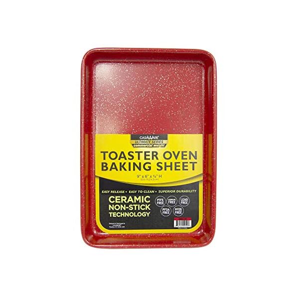 casaWare 9 x 6 x 0.75Inch Toaster Oven Ultimate Series Commercial