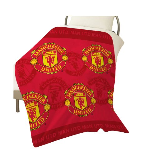 Manchester United Printed Fleece Blanket Buy Online In Bahrain