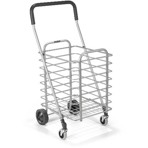 Polder STO-3022-92 Superlight Shopping Cart, Aluminum image