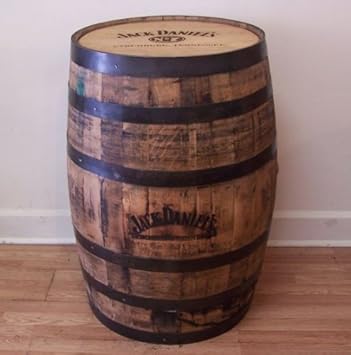 Jack Daniels Laser Engraved And Branded Whiskey Barrel
