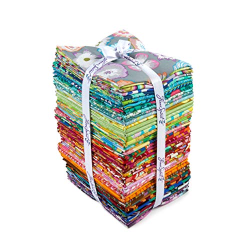 FreeSpirit Fabrics 50 Piece Designer Fat Quarter Fabric, Multicolor
