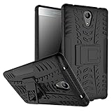 Lenovo Phab 2 Case, Starhemei Slim Hard PC Armor Hybrid Bumper TPU Soft Drop Protection Defender Case Cover For Lenovo Phab 2 (Armor-Black)