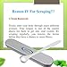 Tongue Scraper Surgical Steel for Adults, Tongue Cleaner Stainless Steel for Kids, Tongue Scraper Dishwasher Safe for Oral Hygiene Care and Cure Bad Breath (1 Pack)