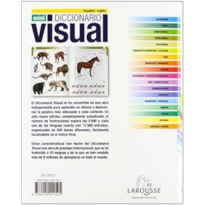 Mini Diccionario Visual Espanol- Ingles / English-Spanish Mini Visual Dictionary (Spanish Edition)