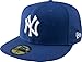 MLB New York Yankees Light Royal with White 59FIFTY Fitted Cap, 7 1/8