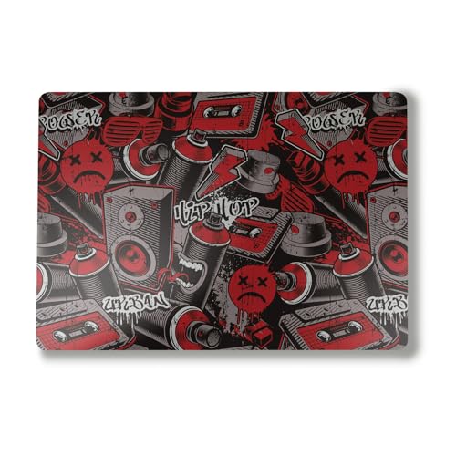 Laptop Skin Compatible with Surface Laptop 7 15" (2024) - Red Hip Hop - Premium…