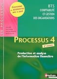 Processus 4 BTS CGO 2e année : Production et analyse de l'information financière by 