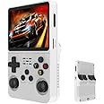 MINDKEEP R36S Retro Handheld Game Console, Preinstalled Emulator 128G TF Card - 20000+ Classic Games, 3.5-inch IPS Screen Linux Retro Arcade Pocket Console Video Player
