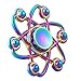 Baring Rainbow Fingertip Spinner Toy Stress Reducer Fidget Toy for ADHD ADD Autism Anxiety (00-Rainbow)