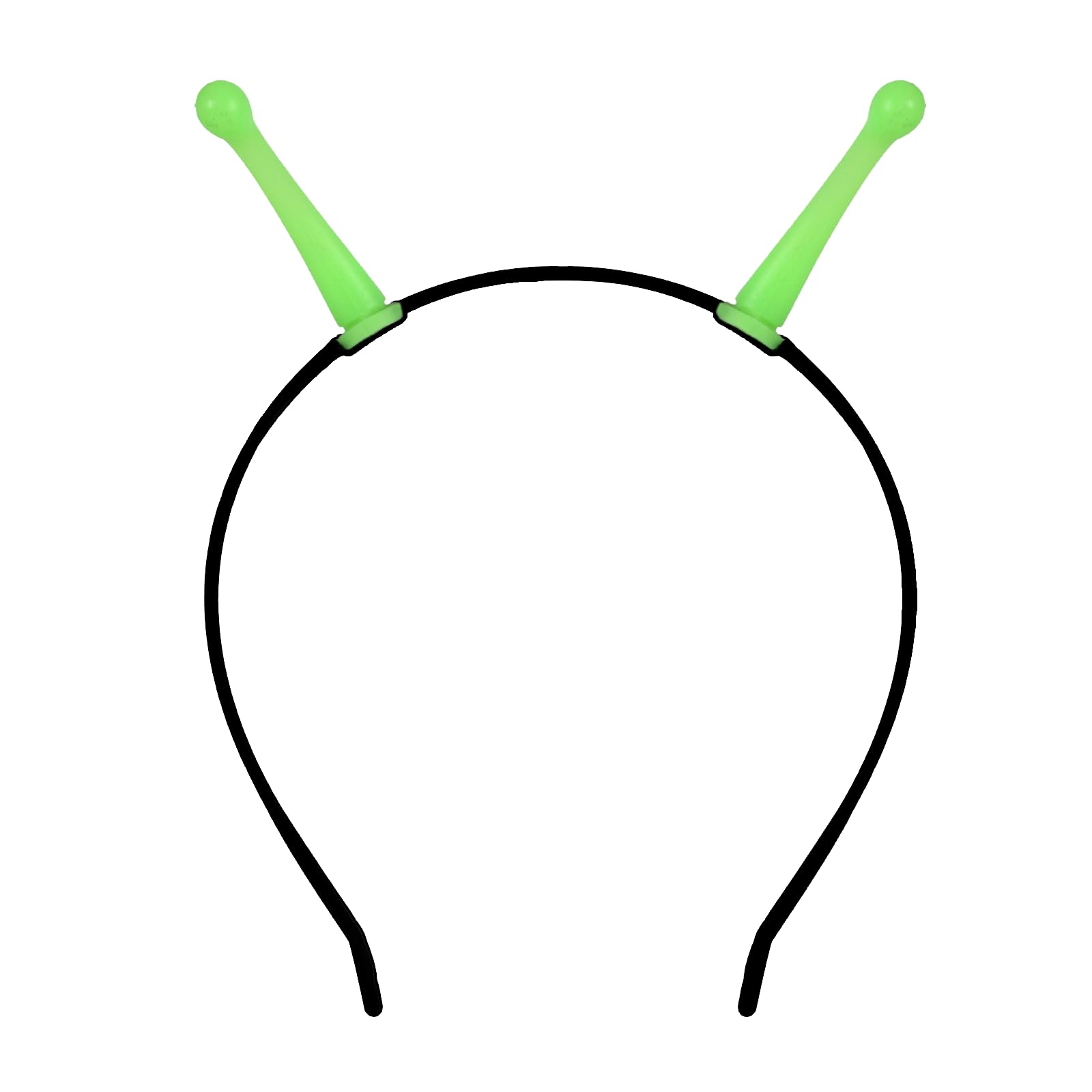 DVOFU Halloween Martian Antenna Headband Night Glow Hair Hoop Photo Booth Props Party Headdress for Makeup Space Themed Party Favors