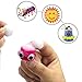 JUSLIN 1200 PCS 1cm 100 PCS 1.5cm Assorted Pom Poms for DIY Creative Decorations, Craft Pompoms
