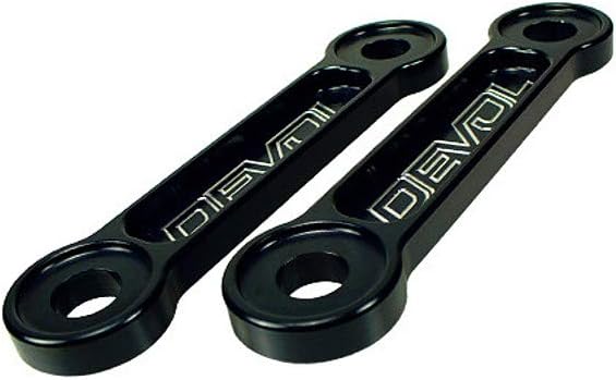 Devol Lowering Link Kit (1.5") (Black) Compatible With 01-19 KAWASAKI KX85