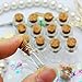 50pcs 0.5ml Size 11x18x6mm Small Mini Glass Bottles Jars with Cork Stoppers/ Message Weddings Wish Jewelry Party Favors/ - Size: Small Mini Glass Bottles Jars with Cork Stoppers/ Message Weddings Wish Jewelry Party Favors