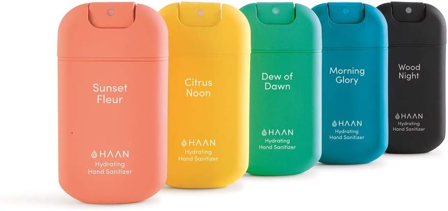 Haan hand sanitizer - Citrus Noon - 30ml spray bottle - Hand Sanitiser:  Amazon.co.uk: Kitchen & Home