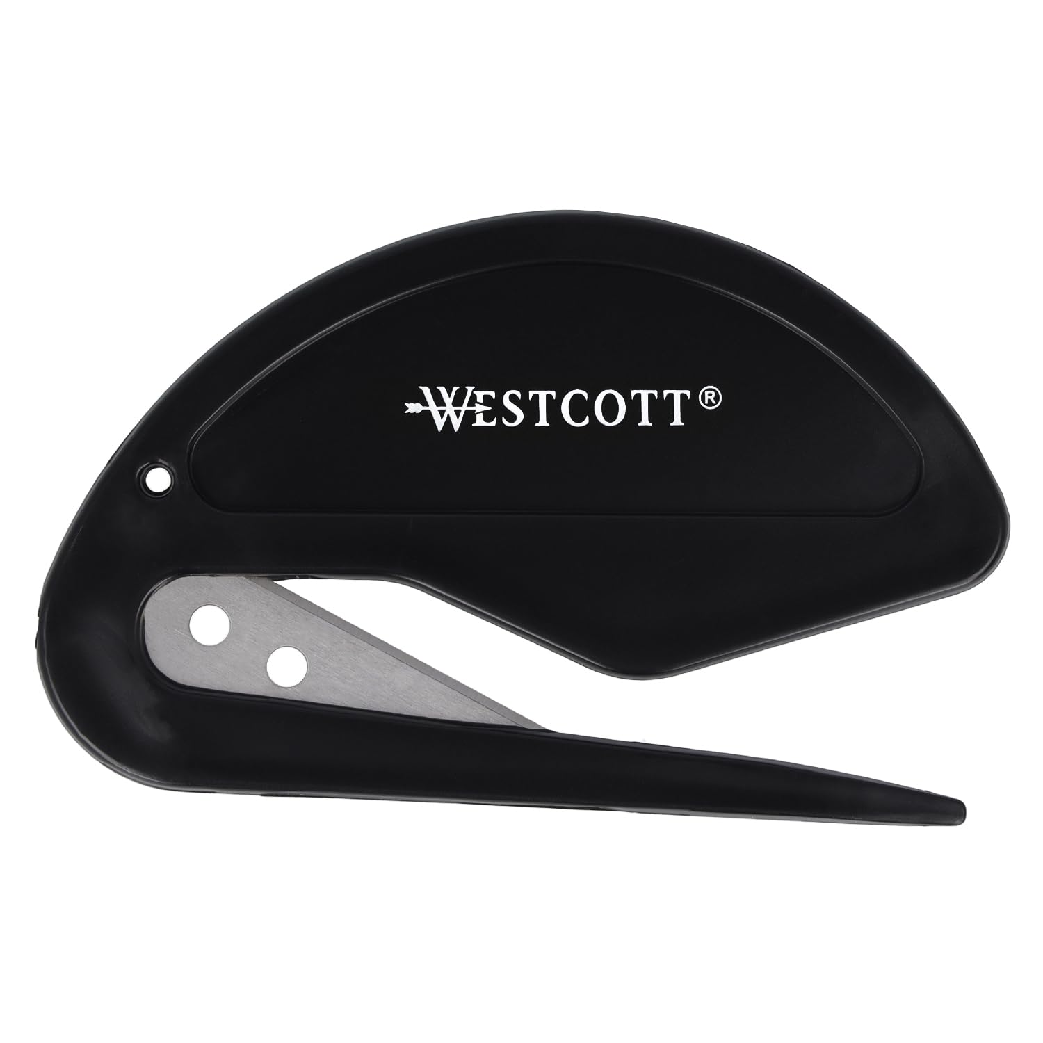 Westcott Letter Opener with Safety Handle | Extra Sharp Letter Opener with Stainless Steel Blade | Ergonomic Safety Handle | Opens Letters Easily and Cleanly | E-29699 00