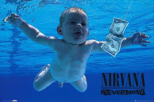 NIRVANA - Nevermind Poster 36 x 24in