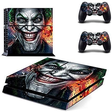 PS4 skin joker vinyl decal cover for Sony playstation 4 n two controllers (Limited Edition)