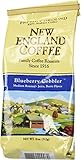 New England Ground Coffee, Blueberry Cobbler, 11oz Bag (Pack of 3)