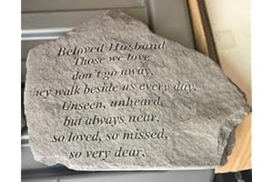 Kay Berry- Inc. 15520 Beloved Husband Those We Love - Memorial - 6.875 Inches x 5.5 Inches