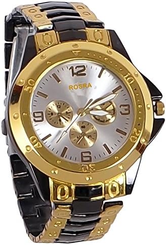 Rosra Analog Silver Dial Men's/Boy'sWatch -(SGW-69)