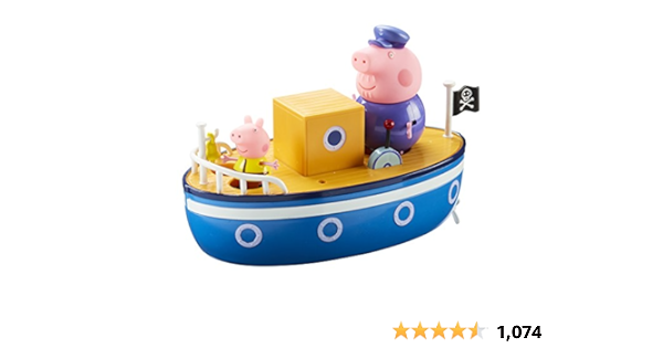 peppa pig grandpa's boat set