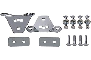 Latin Percussion LP912 Double Conga Mounting Brackets, Set of 2 - Chrome