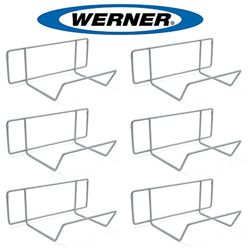 Werner AC11 Stepladder Wall Hanger / Ladder Storage / Organizer (Pack of 6)