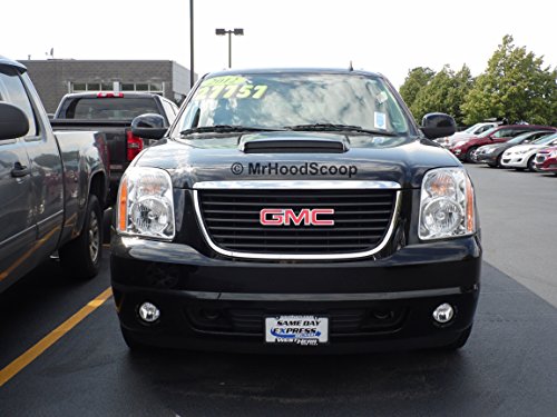 Xtreme Autosport Unpainted Hood Scoop Compatible with 2007-2014 GMC Yukon by MrHoodScoop HS009