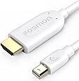 Fosmon (6FT) Mini DisplayPort (MiniDP/mDP/ThunderBolt Port Compatible) to HDMI Adapter Cable for Apple MacBook, MacBook Pro, MacBook Air, iMac