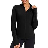VUTRU Women's Workout Jacket Zip Up Athletic Lightweight Running Yoga Jacket with Pockets
