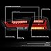 Pair Sequential LED Turn Signal 3D Bar Tail Light Brake Lamp Compatible with 08-17 Lancer/EVO X Sedan Smoke Lens