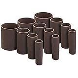 Spindle Drum Sander Sleeve Assortment Pack 12 Total Sleeves 2 inches in Length. Made in The USA