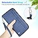 Vemingo Family Passport Holder RFID-Blocking Travel Wallet Ticket Holder Document Organizer with Zipper for Women Men, Fits 5 Passports