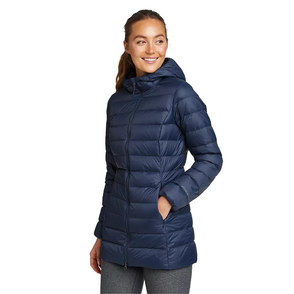 Eddie Bauer Women’s CirrusLite Down Parka, Twilight, XX-Large