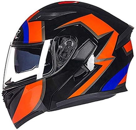 オートバイのヘルメット ダブルサンバイザーフルフェイスレーシングバイクヘルメット 大人の男性と女性