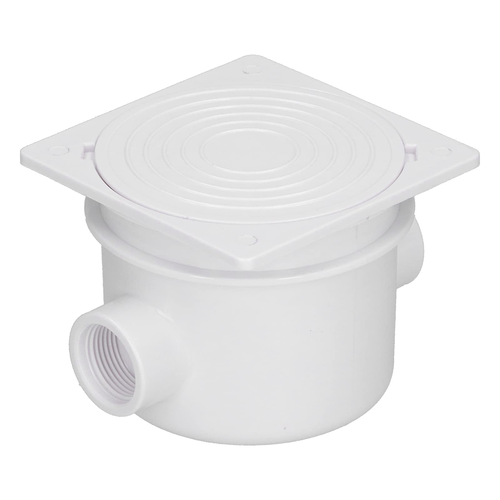 DEWIN Waterproof Junction Box, White Underwater Light Junction Box Dustproof Swimming Pool Cable Connector Box