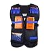Kids Elite Tactical Vest EMDMAK Adjustable Elite Tactical Blasters Vest For EVA Nerf N-strike Elite Series