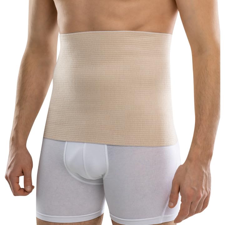 Lauma Medical, Wool and Cotton Elastic Warming Belt for Lower Back Pain and Relief, Warming Kidney, Stretchy Brace Thermal Waist, Back Warmer, Certified Medical Products - XL