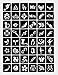 Temporary Tattoos Stencil Glitter Tattoos Kit Henna Tattoos Templates Set,Reusable Stickers Stencils Body Art Designs Tattoo for Women,Kids