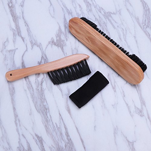 VORCOOL Billiard Table Rail Brush Billiard Pool Table Cleanning Wood Tool Accessories Billiard Cues Cleaning Cloth - Thumbnail 4