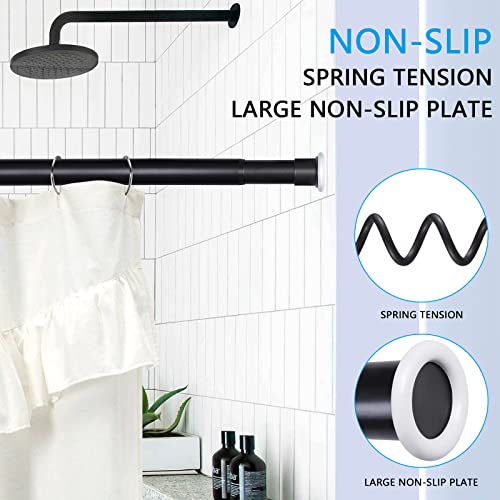 Room Divider Tension Rod Spring Shower Curtain Rods, Windows Rods,No Drilling,Adjustable Pole