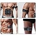 WORLD-BIO ABS Stimulator Abdominal Muscle Toning AB Belt, Slimming Trainer Sculptor Toner, Arm Leg Waist Fitness Training Gear, Portable Wireless Body Exercise Workout for Men Women Home Gym Office