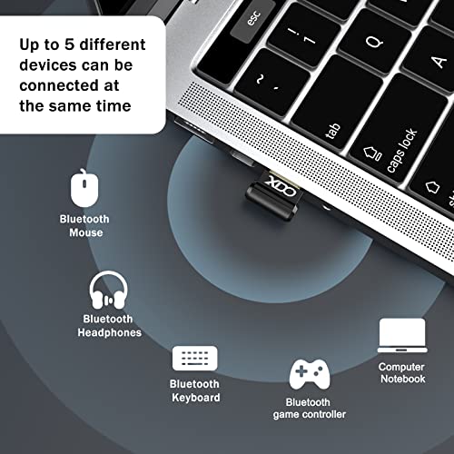 PC Bluetooth USB Bluetooth 5.3 Adapter For PC - Mini Plug & Play Dongle ...