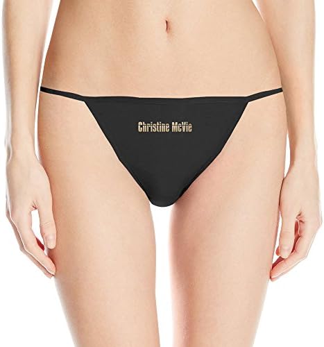 TANGDANMEI Christine McVie Women's T-back Cotton T-back Briefs T Down Thong Back Smooth