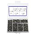 newlng 1200pcs Small Screws Phillips Flat Head Cross Self Tapping Tiny Screw Cabinet Electronic Accessories Screw Multifunctional DIY Micro Woodworking Screws Set Bronze